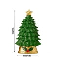 thumbnail image 2 of Christmas Tree With LED Lights LED Christmas Figures For Desktop Resin Tree Christmas Sculptures Holiday Sculptures For Christmas Home Christmas Decoration for Tabletop Red, 2 of 7