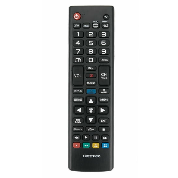 AKB73715690 Replace Remote for LG Plasma TV 50PB6600 50PB6650 60PB6600 60PB6650