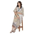 thumbnail image 4 of Women's Plus Size Kaftans Dresses for Women Full Length Maxi Dress Long Kaftans for Plus Size Ladies Kimono Online by Oussum, 4 of 7