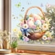 thumbnail image 5 of Vinilos decorativos de conejo de Pascua para salón y ventanas | Pegatinas coloridas de pasto primaveral | Decoración autoadhesiva para habitación infantil, guardería y escuela | Vinilo adhesivo, 5 of 6