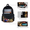 thumbnail image 3 of Super Mario Backpack, Large Capacity Daypack Backpack For College, Work & Travel, Durable Laptop Backpack, 16.5x12.6x5.5 Inch, 3 of 9