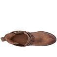 thumbnail image 4 of Corral Boots Women's Harness and Studs Booties Round Toe Brown, 4 of 6