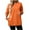 Orange 3, variant on hotojiny Womens Sweatshirt Casual Crewneck Fleece Pullover Tops Oversized Side Slit Athletic Clothes with Pockets Fall Outfits