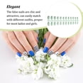 thumbnail image 3 of Soidarity Nail Art Delicado Extraíble Puntas Artificiales Extensión Uñas Moda Envolturas Herramientas de Manicura Decoración para Niñas Arte de uñas tipo 8 Soidarity  CE012300-08B, 3 of 6
