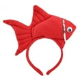thumbnail image 1 of Visland Serre-Tête Poisson Rouge Design Poisson Serre-Tête Réglable Accessoires de Cosplay Déguisement Fête Anniversaire Fournitures, 1 of 7