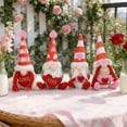 thumbnail image 5 of Gnome Doll with Envelope - Adorable Decorative Figurine for Home, Shelves, Desks, Festive Accent for Valentines Day, Birthdays or Everyday Decor, Cute Collectible, 4.72*2.76*10.04in, C, 5 of 7