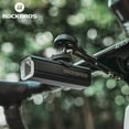 thumbnail image 6 of ROCKBROS Voice Control Smart Light Cycling Bicycle Headlight USB IPX6 Waterproof, 6 of 17