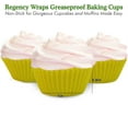 thumbnail image 2 of Disposable Greaseproof Paper Baking Cups,1000pcs Durable Cupcake Liners for Party,Yellow Portable Baking Paper for Indoor,Office,Home, 2 of 6
