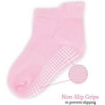 thumbnail image 3 of Rising Star Unisex Non Slip Low-Cut Grip Socks for Infants and Toddlers (9 Pack), 3 of 5
