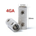 thumbnail image 5 of NICERIO Crimp Wire Connector Silver 4 Gauge Ideal for Extending Wires 2Pcs, 5 of 8