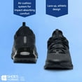 thumbnail image 5 of Shoes For Crews Gia, Women's Slip Resistant Work Shoes, Water Resistant, Black, 5 of 5