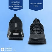 Shoes For Crews Gia, Women's Slip Resistant Work Shoes, Water Resistant, Black