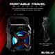 thumbnail image 3 of Altavoz Bluetooth inalámbrico portátil con función TWS - Recargable - Luces de fiesta - Gran regalo, 3 of 3