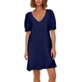 thumbnail image 1 of Elegante traje con falda larga: escote cuadrado, bolsillos laterales, vestido formal para bodas y fiestas., 1 of 4