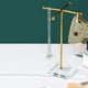 thumbnail image 4 of Soporte de exhibición de joyería Fernando Organizador de joyas de mesa Dorado, 4 of 8