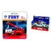 Daron: FDNY Fire Engine & NYPD Patrol Car Set