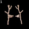 thumbnail image 6 of Grandest Birch Women Bird Tree Branches Shape Earrings Concise Alloy Ear Studs Jewelry Alloy Silver, 6 of 7