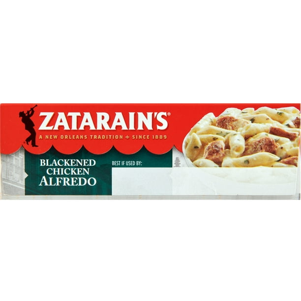 Zatarains Blackened Chicken Alfredo Frozen Dinner for Breakroom