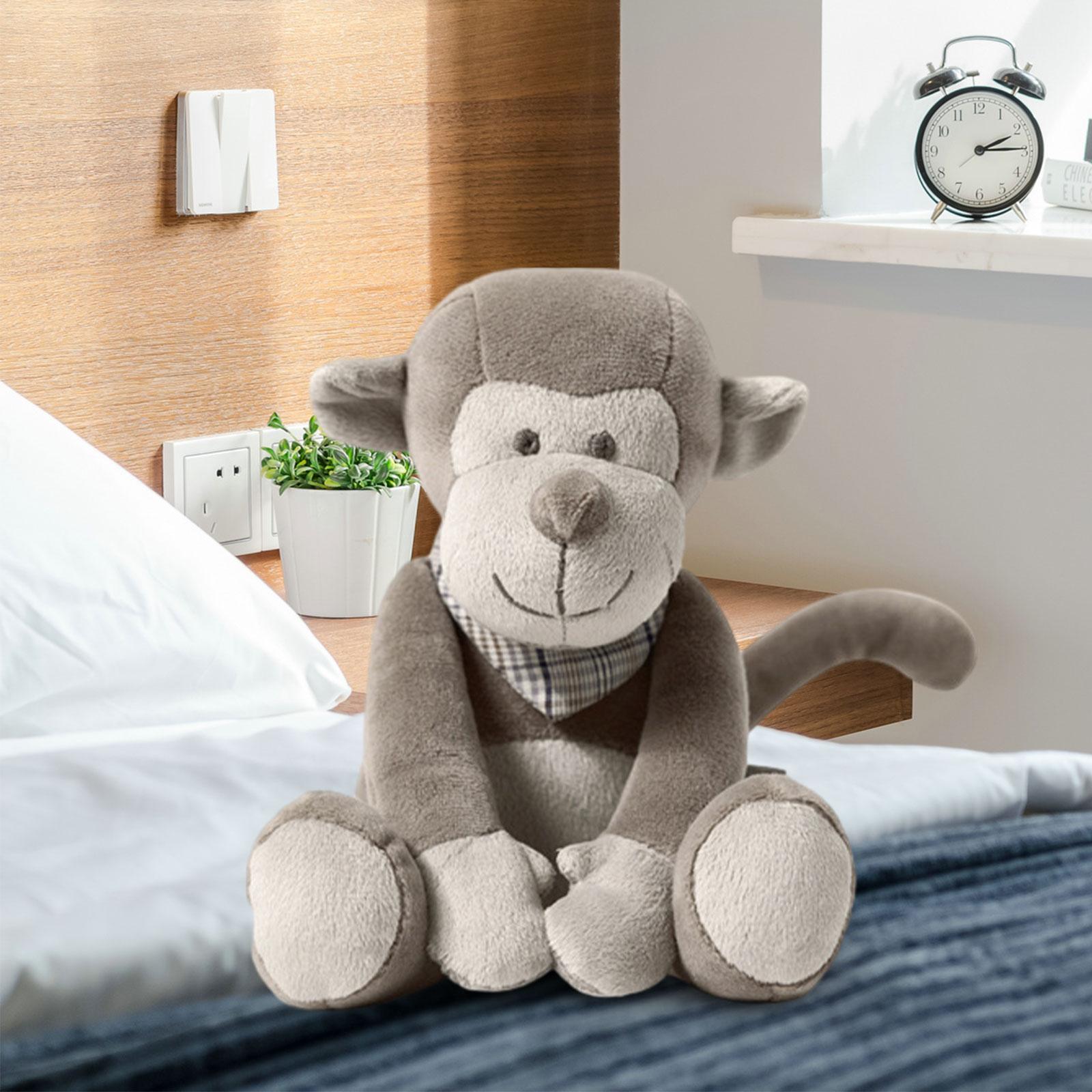 Peluche Singe Suspendu Bleu - Singe Aux Longs Bras Réaliste 65cm, Doudou Câlin Et Déco Canapé