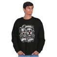 thumbnail image 5 of Smile Now Cry Later Clown Masks Sweatshirt for Men or Women Brisco Brands S, 5 of 6