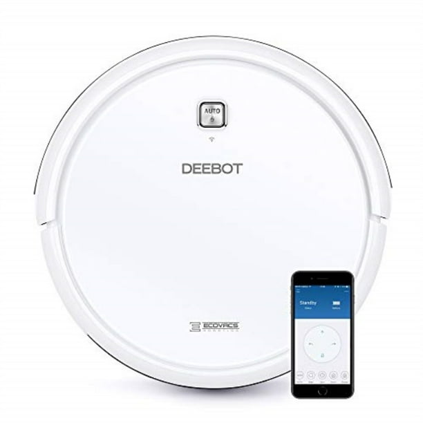 deebot n79w+ robotic vacuum cleaner with max power suction,+ 2 year