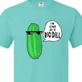 thumbnail image 4 of Inktastic I'm Kind of a Big Dill Pickle with Sunglasses T-Shirt, 4 of 5