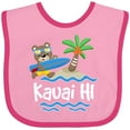 thumbnail image 3 of Inktastic Kauai Hawaii Surfing Boys or Girls Baby Bib, 3 of 4