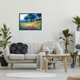 thumbnail image 3 of Stupell Industries Wildflowers in Bloom Meadow Landscape Painting Black Framed Art Print Wall Art, 30 x 24, 3 of 9