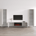 thumbnail image 4 of Cali BL-EF Floating Fireplace Entertainment Center, 4 of 5