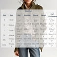 thumbnail image 4 of TGSLY Fall Wool Blend Jacket for Women Lightweight Stand Collar Button Down Long Sleeve Overcoat Loose Casual Solid Color Padded Shoulder Coat L, 4 of 10