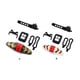 thumbnail image 5 of Sonducket Luz de señal de giro trasera para bicicleta, indicador de giro de Control remoto inalámbrico recargable por USB, accesorios para Ciclismo Blanco, 5 of 6