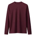 thumbnail image 5 of Linfrsh Long Sleeve Shirts for Men Mens Long Sleeve Tee Shirts Stretch Crew Neck Tee Shirts Casual T Shirts for Men, 5 of 5