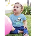 thumbnail image 2 of Magical Mermaid Panda T-Shirt Infant -Image by Shutterstock,  24 Months, 2 of 4