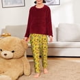 thumbnail image 6 of Yiaed Fast Food 1 Print Teenagers' Lounge Pants, Loose PJ Bottoms, Long Pajama Pants for Men-Small, 6 of 6