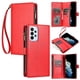 thumbnail image 1 of Funda tipo cartera de PU para Samsung A72 4G 5G con cordón, ranura para múltiples tarjetas, protección total, estilo retro, PU+TPU, 1 of 5