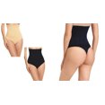 thumbnail image 1 of Paquete de 2 Fajas Altas Tatys Fashion 1 Color Nude y 1 Color Negra Tatys Fashion 17240, 1 of 2