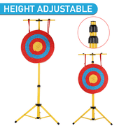 DIYMAG Archery Target Stand, Collapsible Triangle Target Stand, Stainless Steel Archery Target Stand (Yellow)