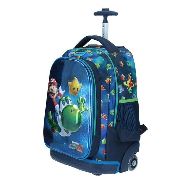 Mochila mario bros ruedas sale