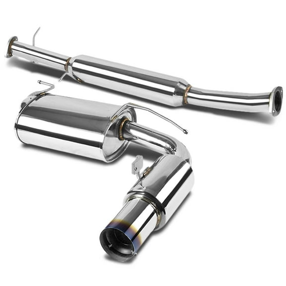 DNA Motoring 3.5" Muffler Burn Tip Stainless Steel Exhaust Cat-Back For 90-97 Mazda Miata MX5 NA