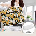 thumbnail image 6 of HELLHERO Sewing Machine Cloth Cover with Pockets for Extra Accessories Washable Dustproof Zipper Pouch Keep Clean and Safe Daisies, 6 of 8
