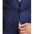thumbnail image 3 of Tommy Hilfiger Mens Trim Fit Two Button Blazer Jacket, Blue, 48 Long, 3 of 4