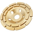 thumbnail image 1 of GFDYREE 7" Diamond Cup Grinding Wheel, Double Row, Diamond Grinding Disc for Stone, Concrete, Marble, Masonry, 1 of 5