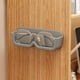 thumbnail image 1 of Soporte para gafas de pared - Estante flotante sin taladro para guardar vasos con adhesivo de doble cara, fácil de instalar en dormitorio, baño o entrada, 1 of 1