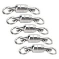 thumbnail image 4 of Rolling Barrel Ring Link,Two‑Way Stainless Steel Bearing Bearing Rotation Ring Word Ring Connector Ultimate Comfort, 4 of 8