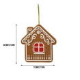 thumbnail image 4 of Ganfancp 6Pcs Árbol de Navidad Colgante No Tejido Árbol de Navidad Pequeño Colgante Rebajas Hoy Liquidación 1 Paquete de Colgantes (6 Unidades), 4 of 7