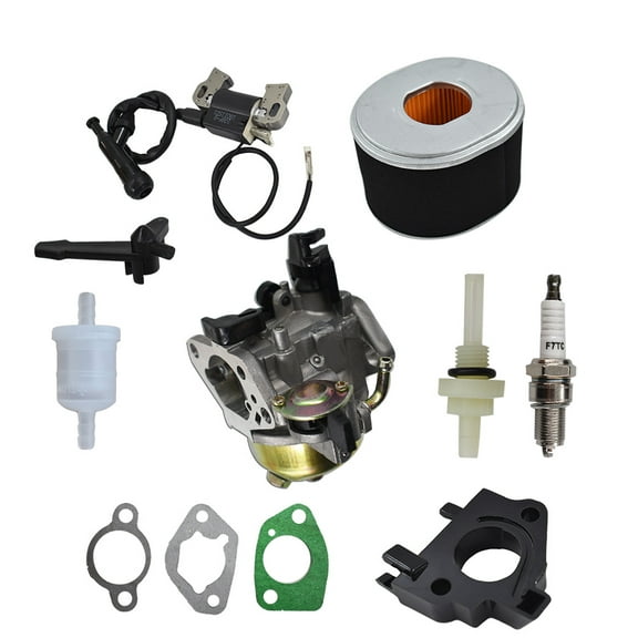 findmall Carburetor Carb Fit for Honda GX390 GX340 13HP Engine 16100-ZF6-V01 16100-ZF6-V00