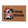 thumbnail image 1 of TIELUTT Christmas Letter and Hat Printing Mat Merry Christmas Doormat Room Door Mat Welcome Home Welcome Room Rug Cute Rugs for Living Room Big Throw Blankets Mens Throw Light Throw Blanket for Summe, 1 of 6