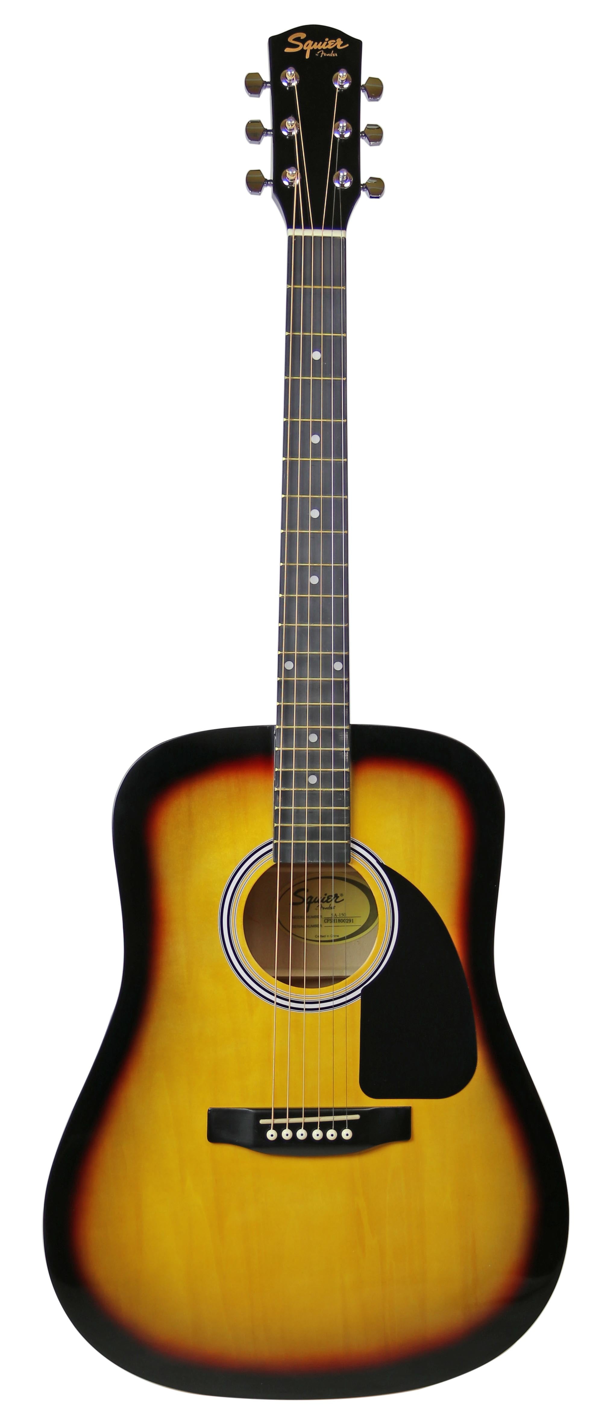 Fender Squier Dreadnought Acoustic Guitar Sunburst Fender Squier Dreadnought Acoustic Guitar Sunburst