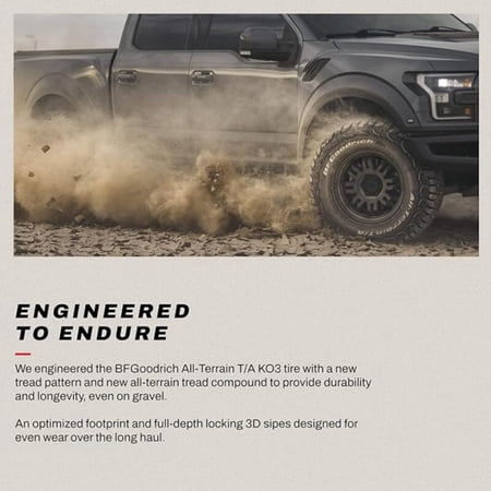 BFGoodrich BF Goodrich All-Terrain TA KO3 LT265/65R18 D/8PLY Light Truck & SUV Tire Sansujyuku sansujyuku.com