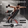 thumbnail image 5 of CELLOMOMO Adjustable Weight Bench 800LBS, Olympic Workout Bench with Fast Backrest Adjustment for Full Body Strength Training, 5 of 9